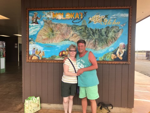 molokai aloha poster