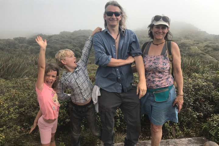 a group of people posing for the camera