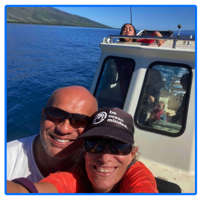 a man in a boat on a body of water